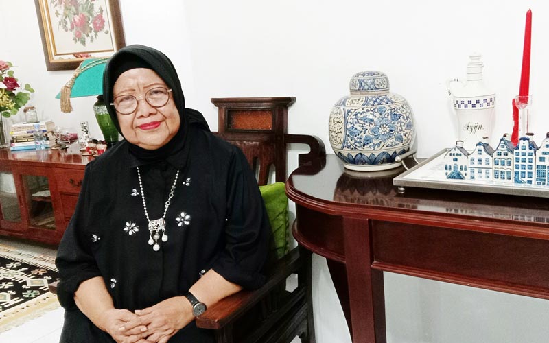 Diskusi bersama Pembina Yayasan Soekarmini